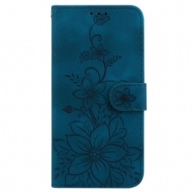 Folio Deksel Til Poco C75 Fleur-de-lis