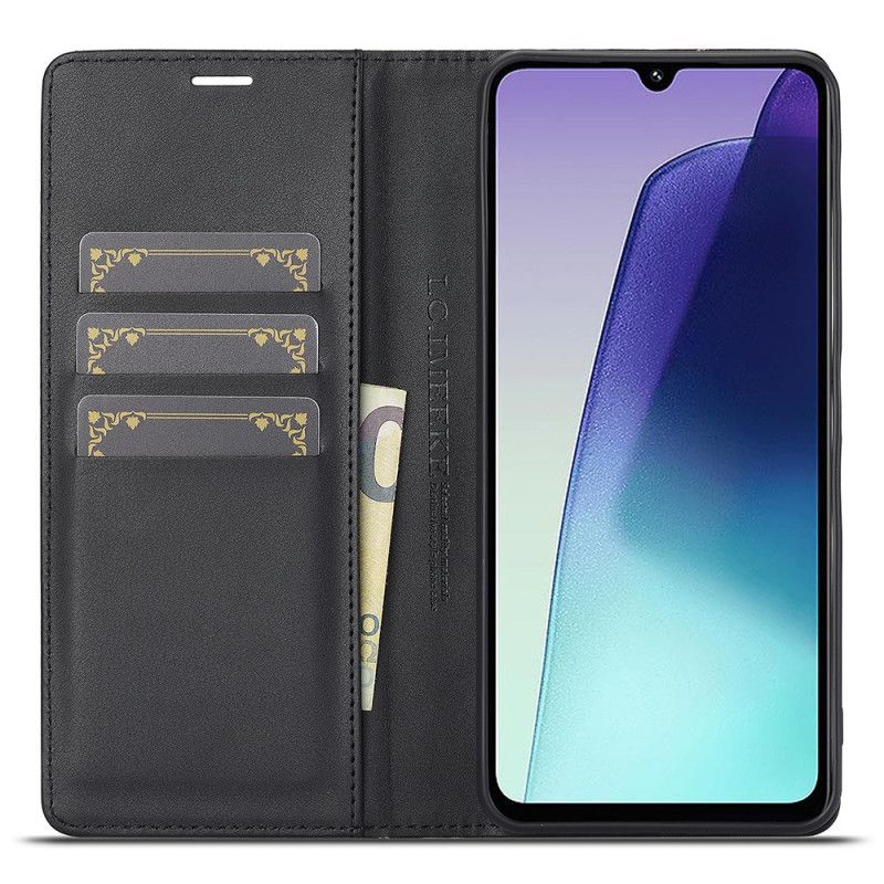 Folio Deksel Til Poco C75 Karbontekstur