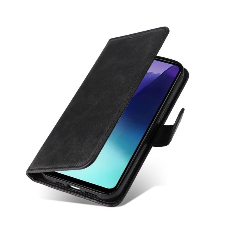 Lærdeksel Folio Deksel Poco C75 Mobildeksel Læreffekt Med Stropp