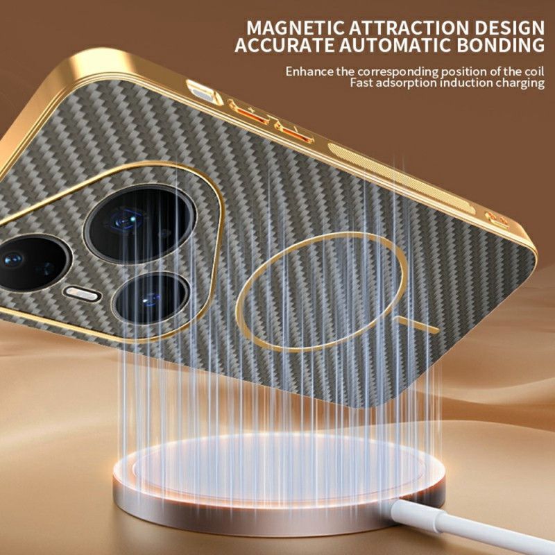 Deksel Huawei Pura 80 Pro Karbonfibertekstur