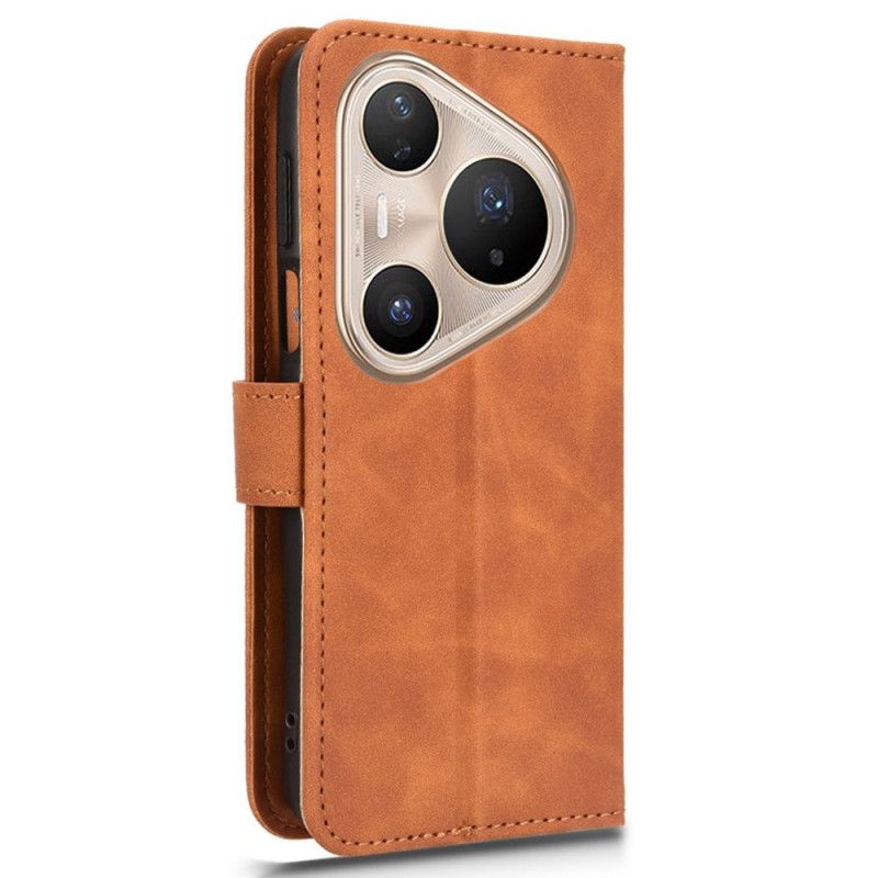 Folio Deksel Huawei Pura 80 Pro Semsket Skinneffekt