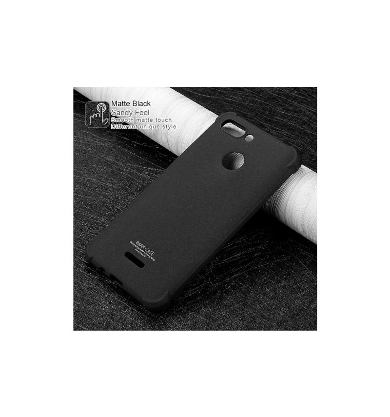 Deksel Til Xiaomi Redmi 6 Anti-fall + Beskyttelsesfilm - Matt Svart