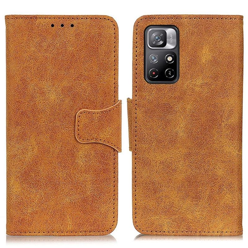 Etui Til Poco M4 Pro 5G Originalitet Edouard Faux Leather Vintage