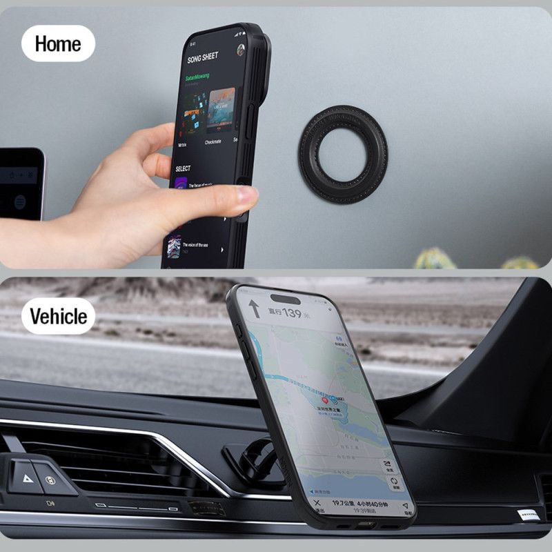 Deksel iPhone 17 Pro Camshield Prop Magnetic Series Nillkin