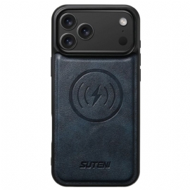 Deksel iPhone 17 Pro Magsafe-kompatibel Vintage Leather Effect