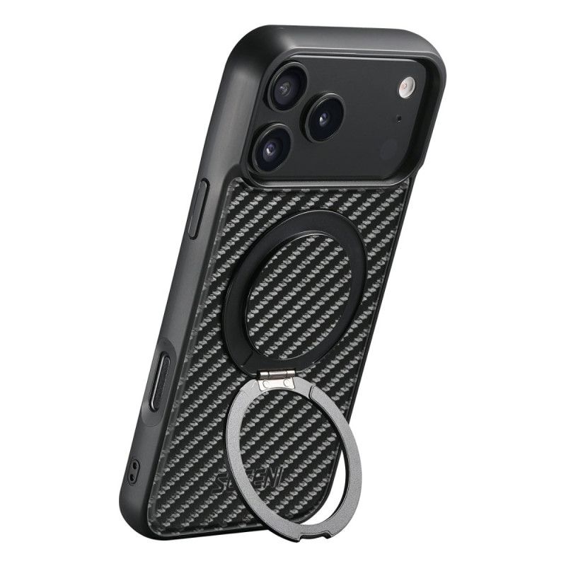 Deksel iPhone 17 Pro Magsafe Roterende Feste Og Karbonfiber