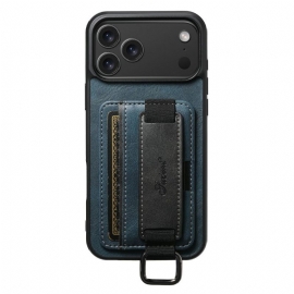 Deksel iPhone 17 Pro Med Kortholder I Retrodesign