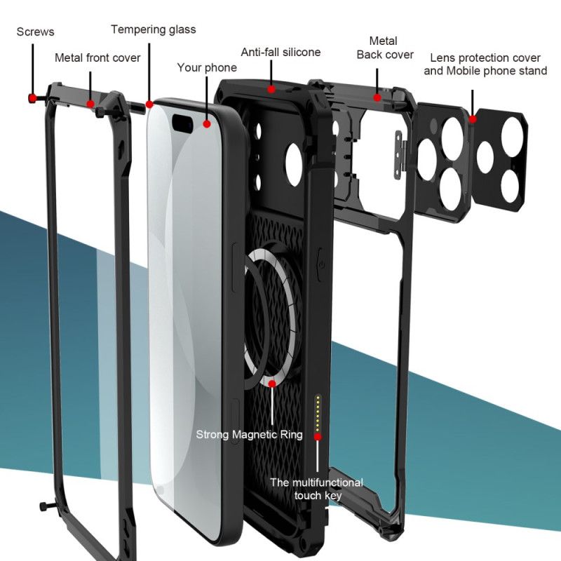 Deksel iPhone 17 Pro Mobildeksel Magsafe Premium Protection
