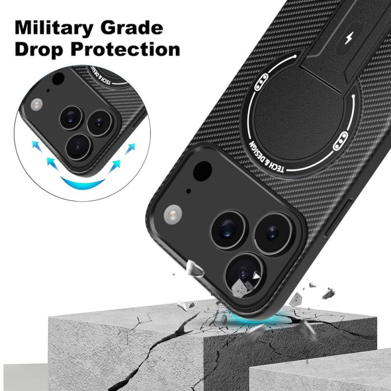 Deksel iPhone 17 Pro Mobildeksel Robust Med Stativ