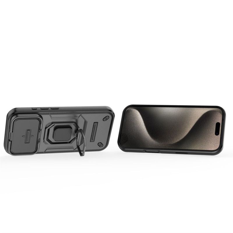 Deksel iPhone 17 Pro Ringetui Med Linsebeskytter