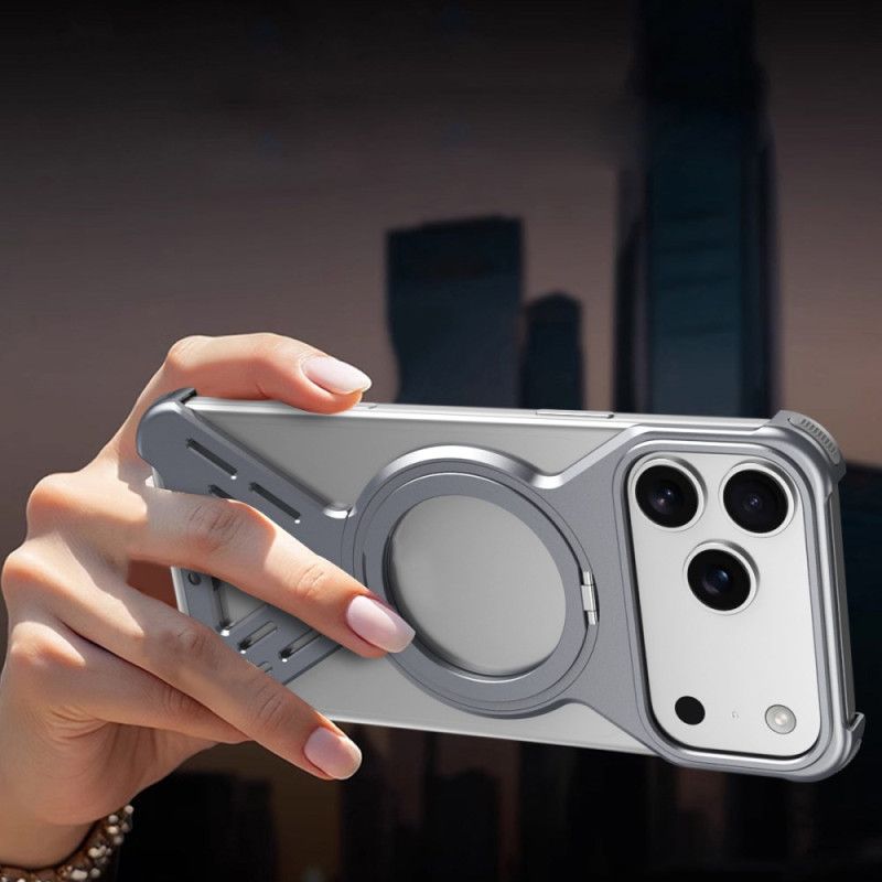 Deksel Til iPhone 17 Pro Magsafe Bumper Med Roterende Stativ