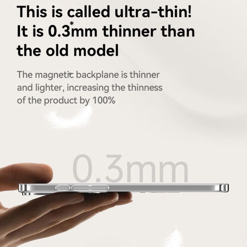 Deksel Til iPhone 17 Pro Magsafe-kompatibel Sammenleggbar Stativ