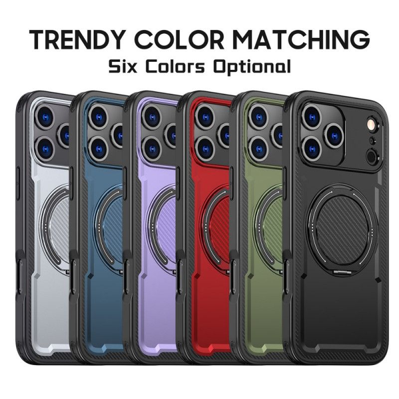 Deksel Til iPhone 17 Pro Magsafe Rugged Kompatibel Med Ringfeste