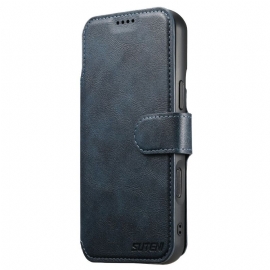 Folio Deksel iPhone 17 Pro Magnetisk Med Avtakbart Retro-etui