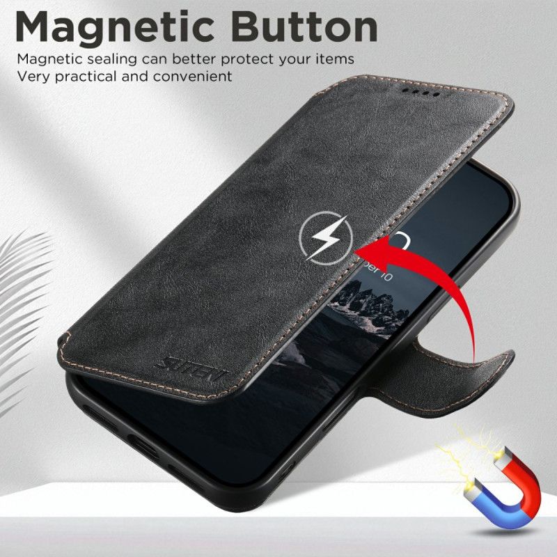 Folio Deksel iPhone 17 Pro Magnetisk Med Avtakbart Retro-etui