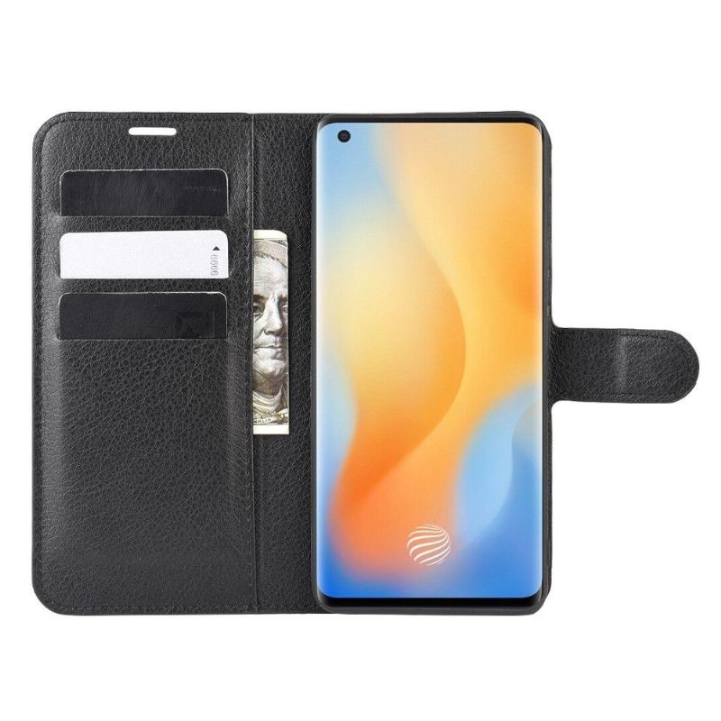 Folio Deksel Til Vivo X51 5G Lommebok Skinnstil