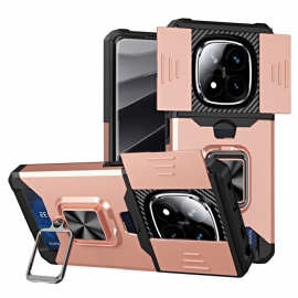 Deksel Xiaomi Redmi Note 14 Pro 4g Linsebeskytter Og Kortholder