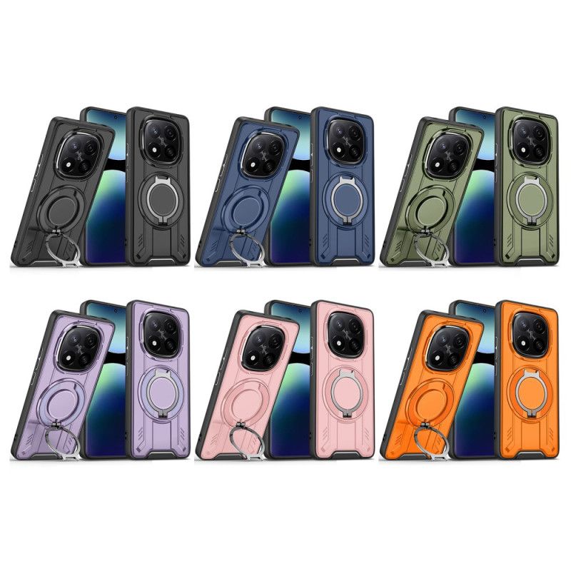 Deksel Xiaomi Redmi Note 14 Pro 4g Magsafe-kompatibel Med Roterende Stativ