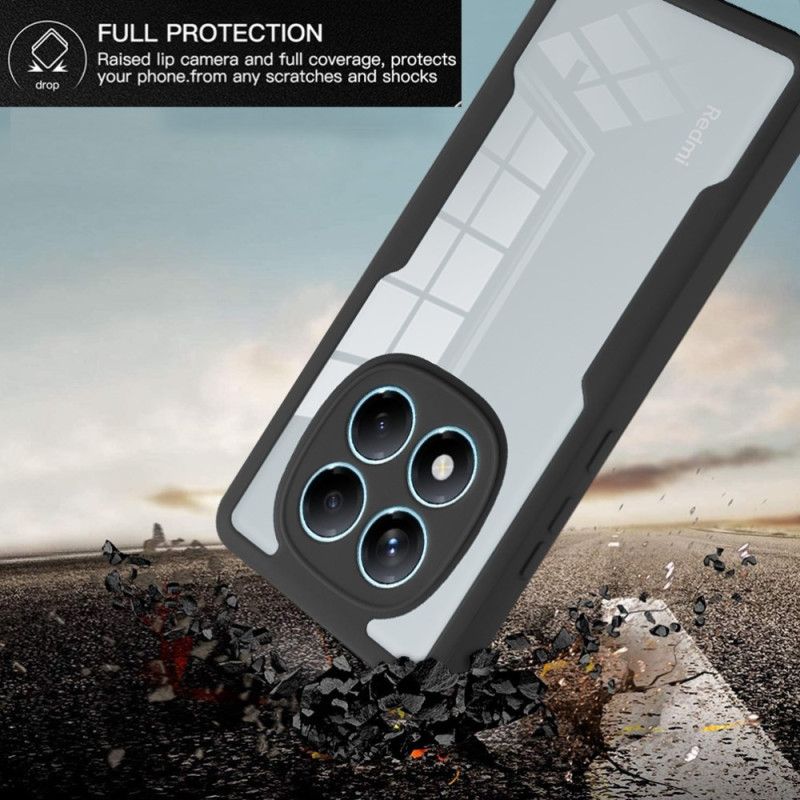 Deksel Xiaomi Redmi Note 14 Pro 4g Mobildeksel Hybrid Med Skjermbeskytter