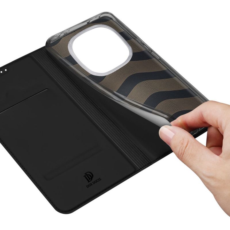 Folio Deksel Lær Xiaomi Redmi Note 14 Pro 4g Mobildeksel Skin Pro-serien Dux Ducis