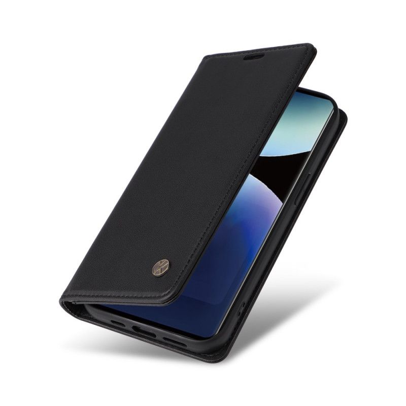 Folio Deksel Lær Xiaomi Redmi Note 14 Pro 4g Mobildeksel Ykatu