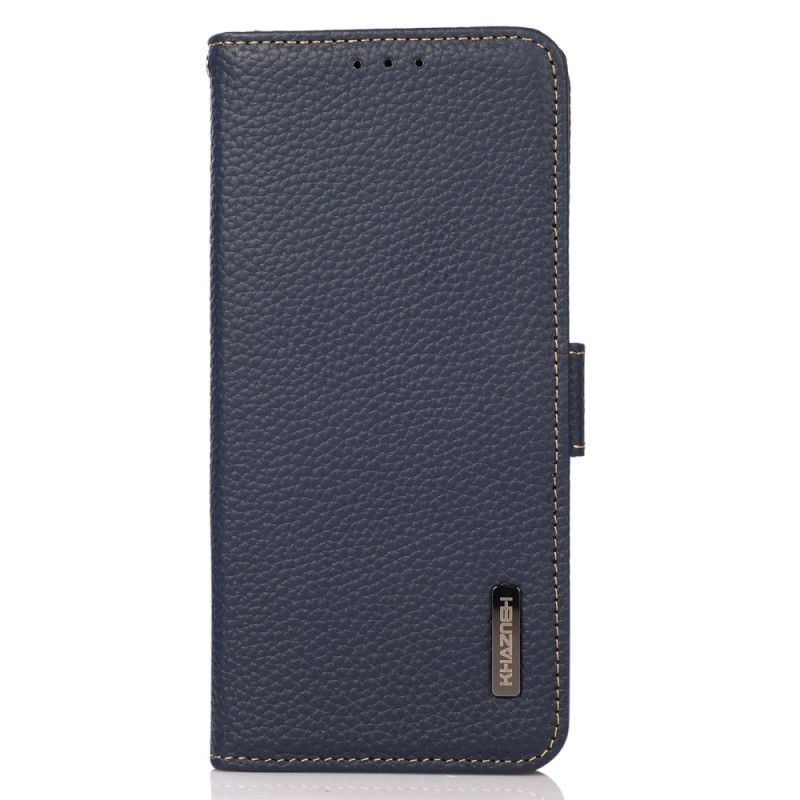 Folio Deksel Til Xiaomi Redmi Note 14 Pro 4g Ekte Skinn Khazneh