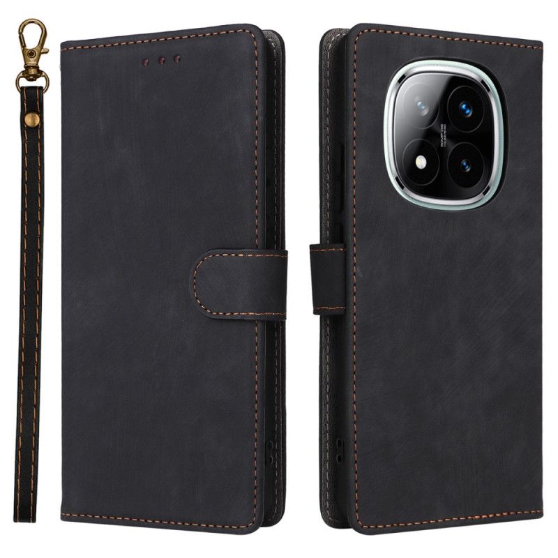 Folio Deksel Til Xiaomi Redmi Note 14 Pro 4g Rfid-blokkering