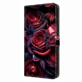 Folio Deksel Til Xiaomi Redmi Note 14 Pro 4g Roser