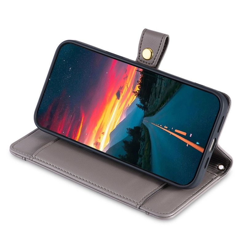 Folio Deksel Til Xiaomi Redmi Note 14 Pro 4g Skulder- Og Crossbody-lommebok