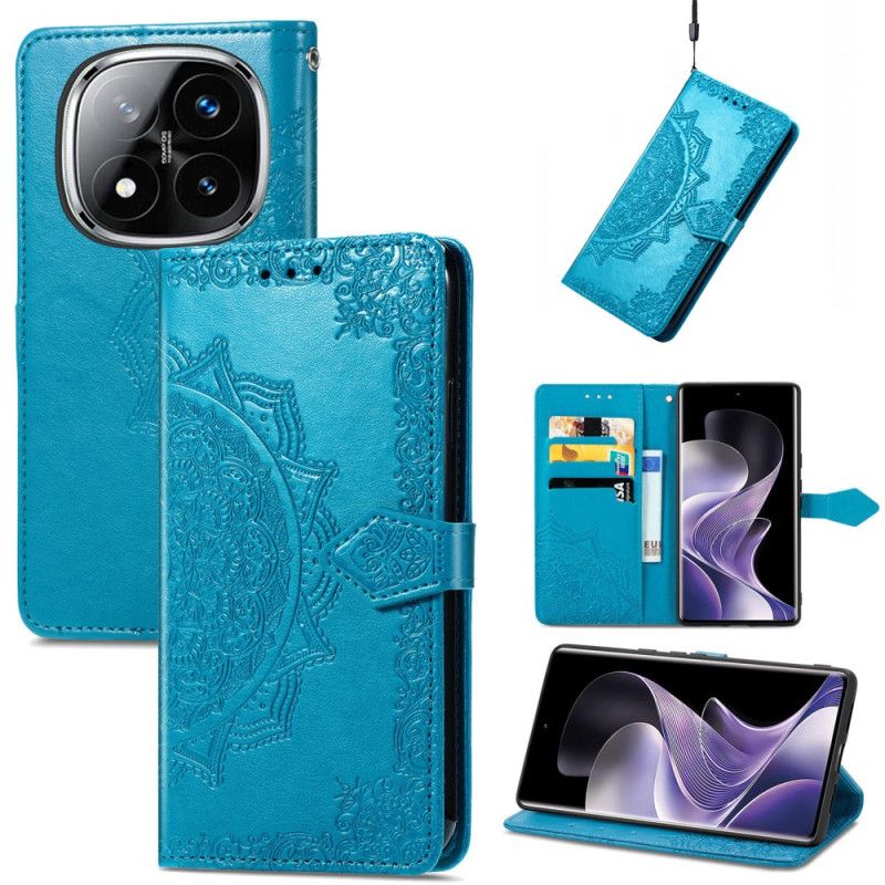 Folio Deksel Xiaomi Redmi Note 14 Pro 4g Barokk Mandala Beskyttelse Deksel