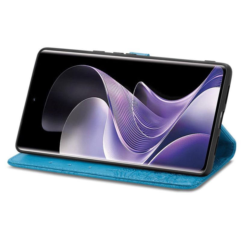 Folio Deksel Xiaomi Redmi Note 14 Pro 4g Barokk Mandala Beskyttelse Deksel