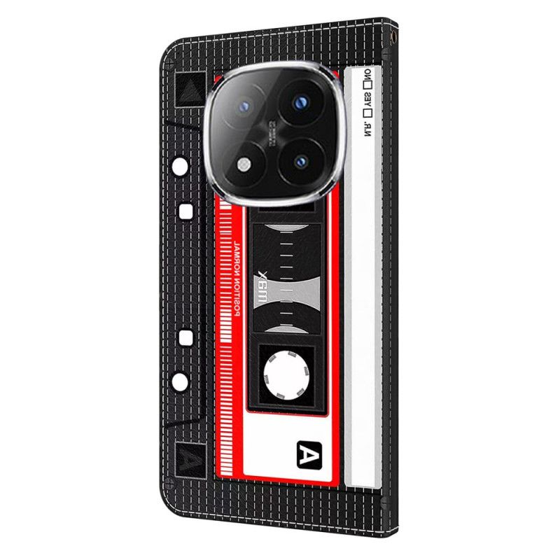 Folio Deksel Xiaomi Redmi Note 14 Pro 4g Kassettbånd