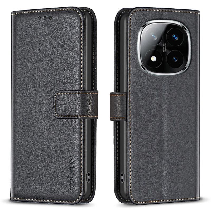 Folio Deksel Xiaomi Redmi Note 14 Pro 4g Klassisk Binfen-farge