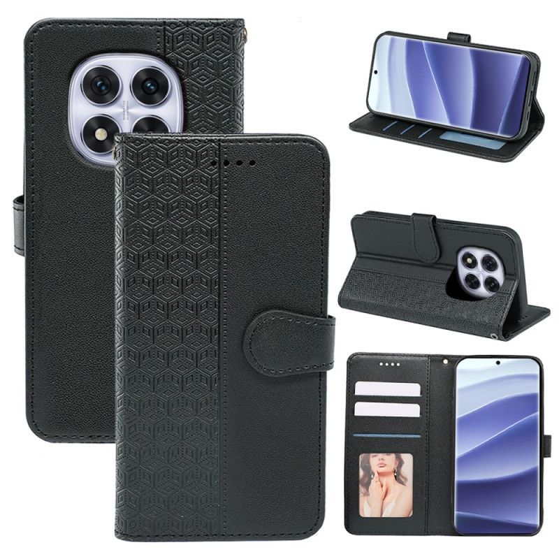 Folio Deksel Xiaomi Redmi Note 14 Pro 4g Kubekant Og Stropp