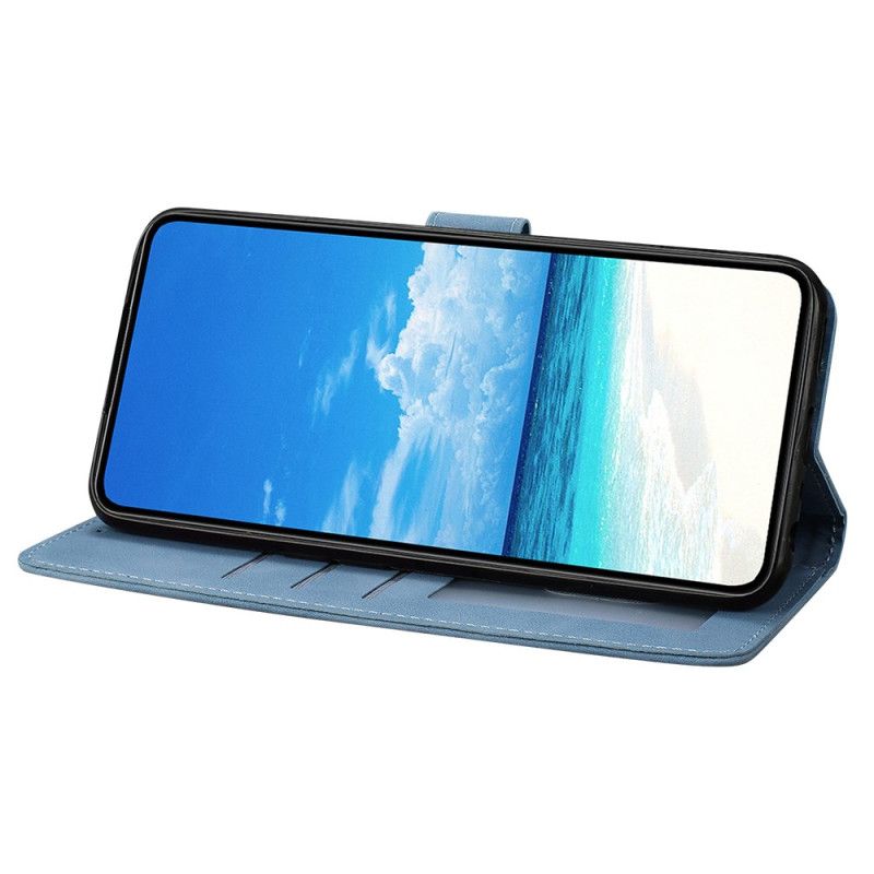 Folio Deksel Xiaomi Redmi Note 14 Pro 4g Lotusmønster