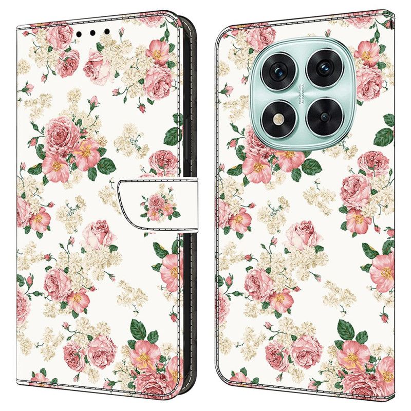 Folio Deksel Xiaomi Redmi Note 14 Pro 4g Peoner Beskyttelse Deksel