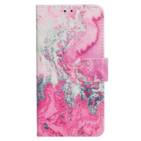 Folio Deksel Xiaomi Redmi Note 14 Pro 4g Rosa Marmor
