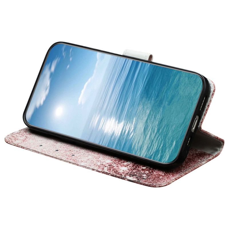 Folio Deksel Xiaomi Redmi Note 14 Pro 4g Rosegull Marmor