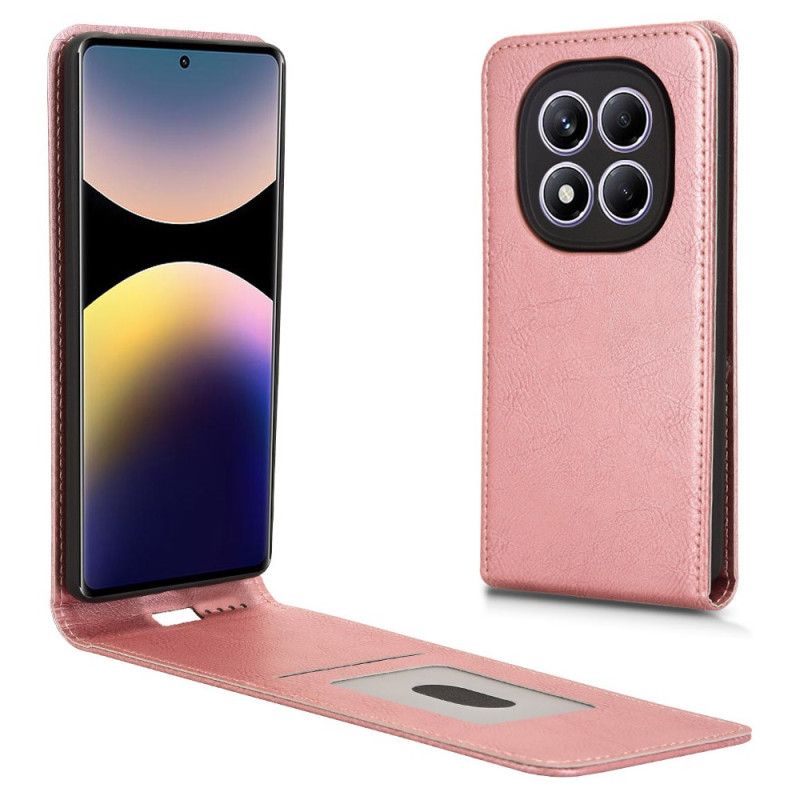 Folio Deksel Xiaomi Redmi Note 14 Pro 4g Vertikal Vendbar Design Beskyttelse Deksel