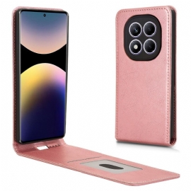 Folio Deksel Xiaomi Redmi Note 14 Pro 4g Vertikal Vendbar Design Beskyttelse Deksel