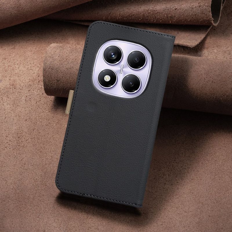 Lærdeksel Folio Deksel Xiaomi Redmi Note 14 Pro 4g Tofarget Binfen Color