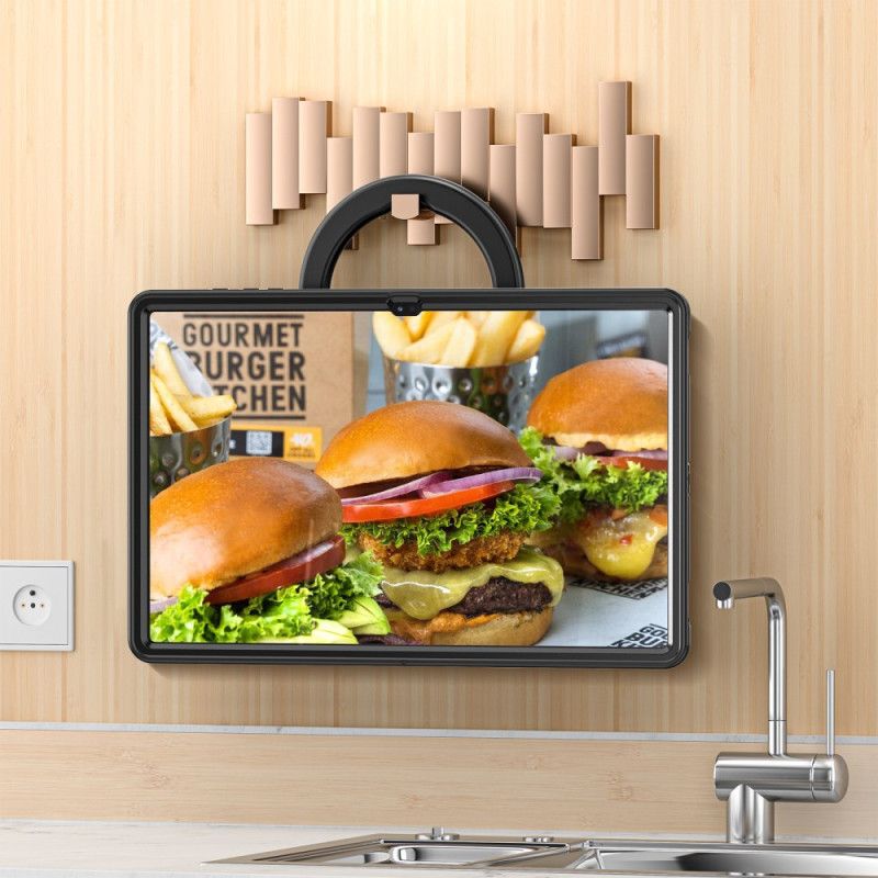 Deksel Samsung Galaxy Tab S10 Ultra Mobildeksel Roterende Ringstativ