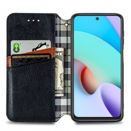 Folio Deksel Til Xiaomi Redmi 10 Kub Design Kortholder