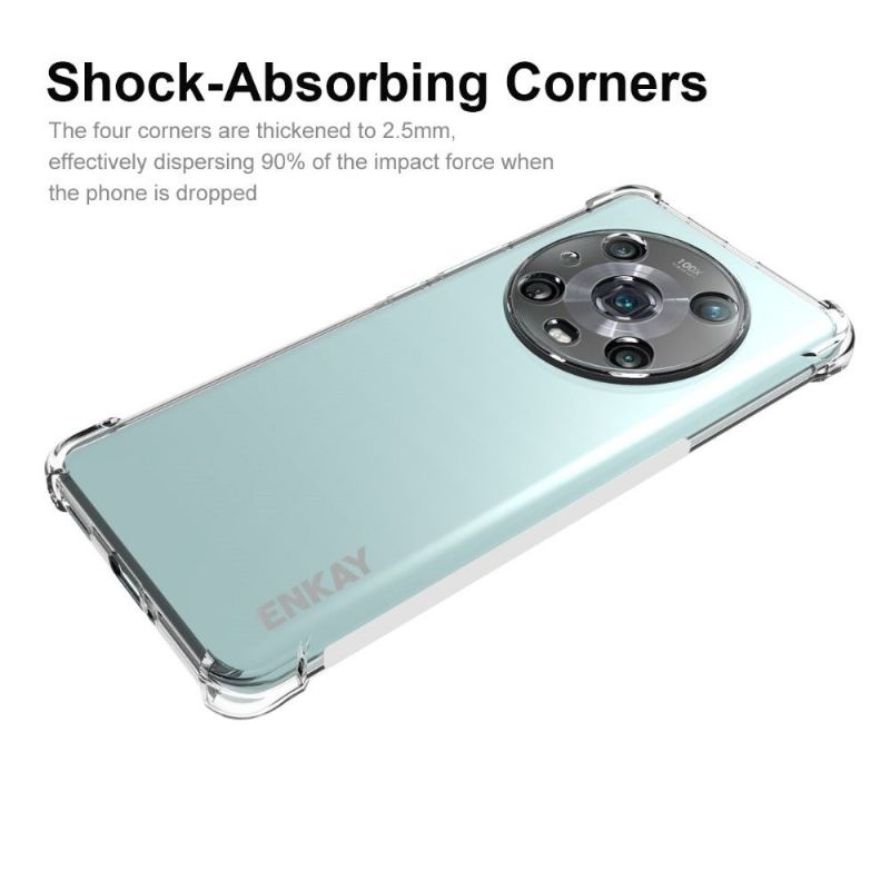 Deksel Til Honor Magic 4 Pro Beskyttelse Enkay Clear