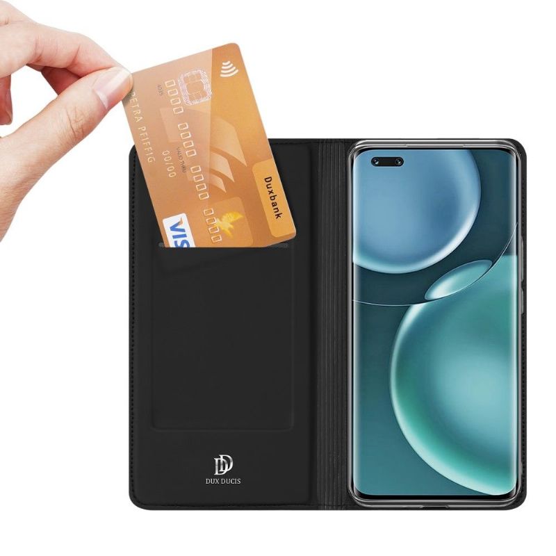Folio Deksel Til Honor Magic 4 Pro Business Satin Effect