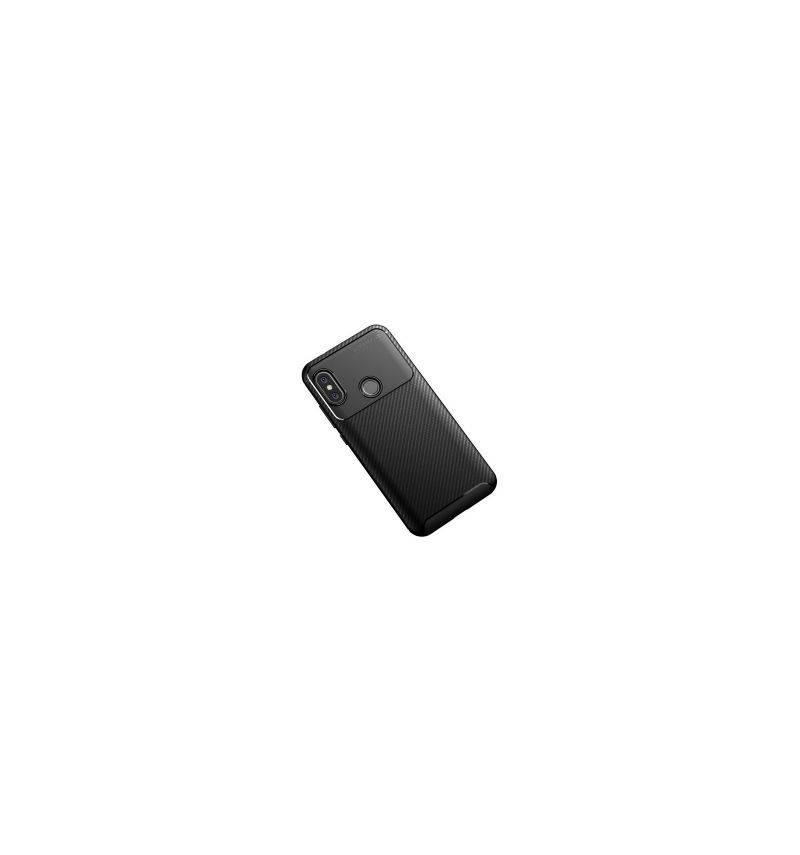 Deksel Til Xiaomi Mi A2 Lite Karbon Classy - Svart