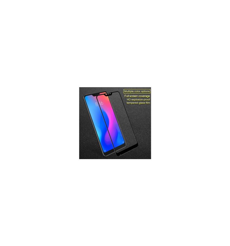 Xiaomi Mi A2 Lite - Skjermbeskytter I Herdet Glass I Full Størrelse - Svart