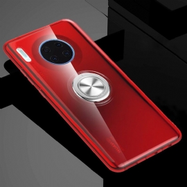 Deksel Til Huawei Mate 30 Gjennomsiktig Med Magnetring