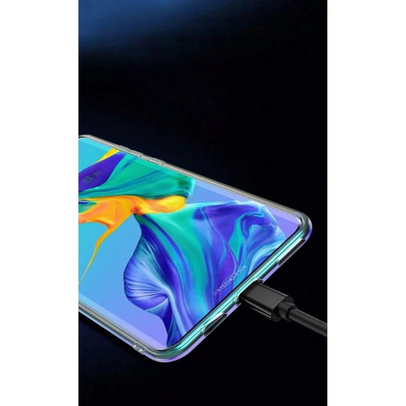 Deksel Til Huawei Mate 30 Gjennomsiktig Med Magnetring