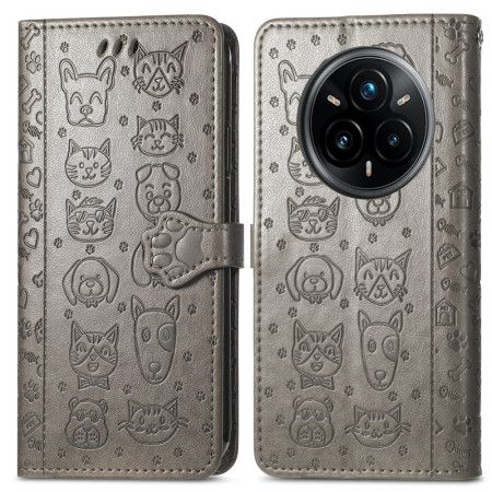 Folio Deksel Realme 14 Pro 5g Animerte Dyr Beskyttelse Deksel